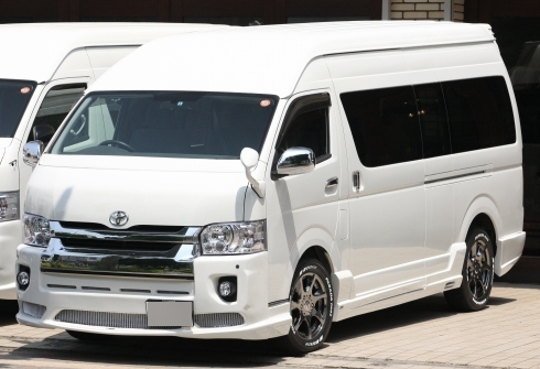 希少ワイドディーゼルターボ 4wdワゴン車ベース 完成型トランポ ナビtv付 E A